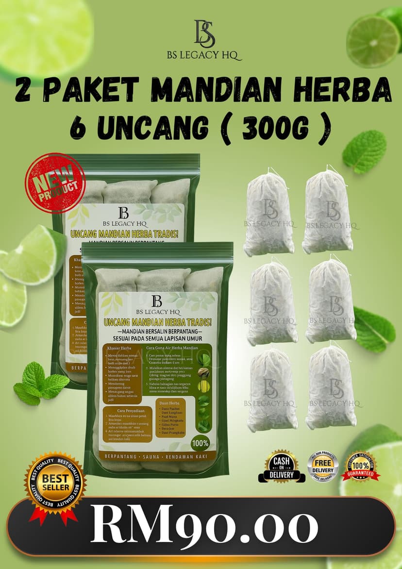 2 Paket Mandian Herba