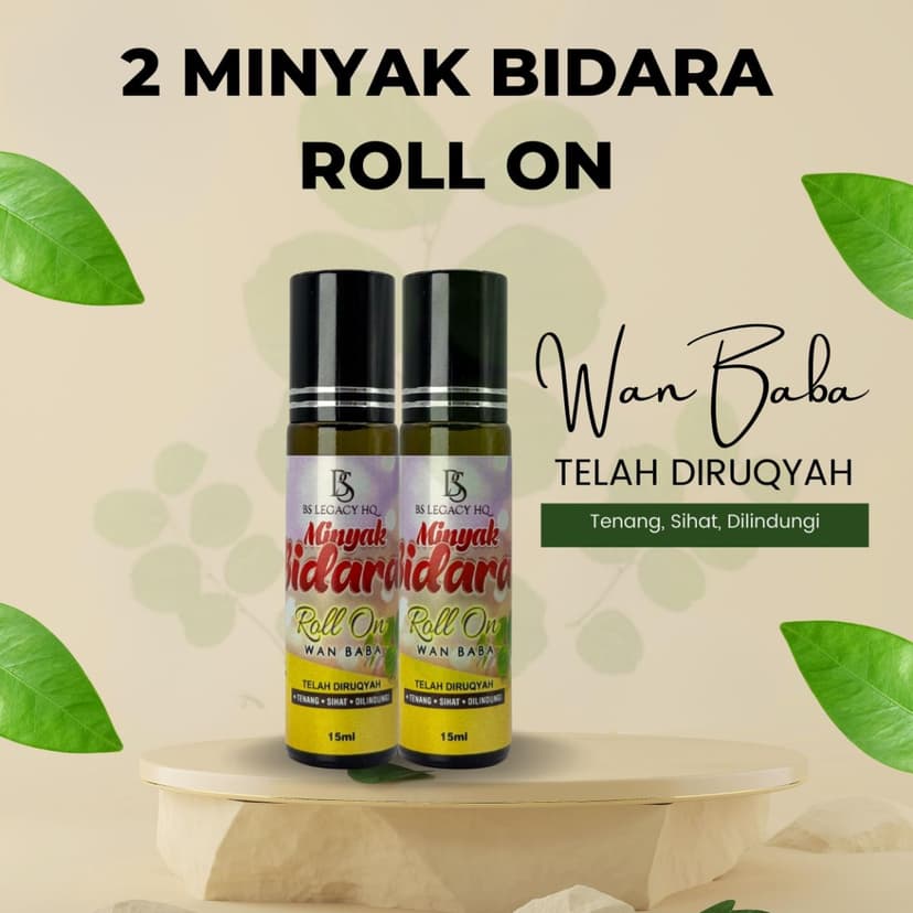 2 Botol Roll On
